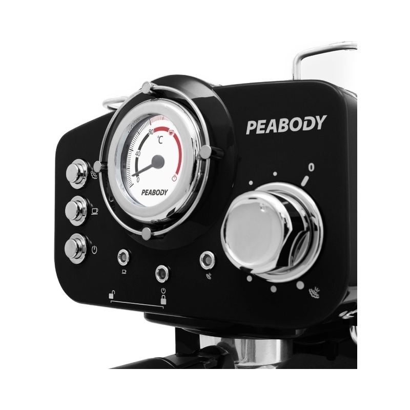 Cafetera Express Con Espumador Por Vapor 20 Bar Peabody  PE-CE5003R