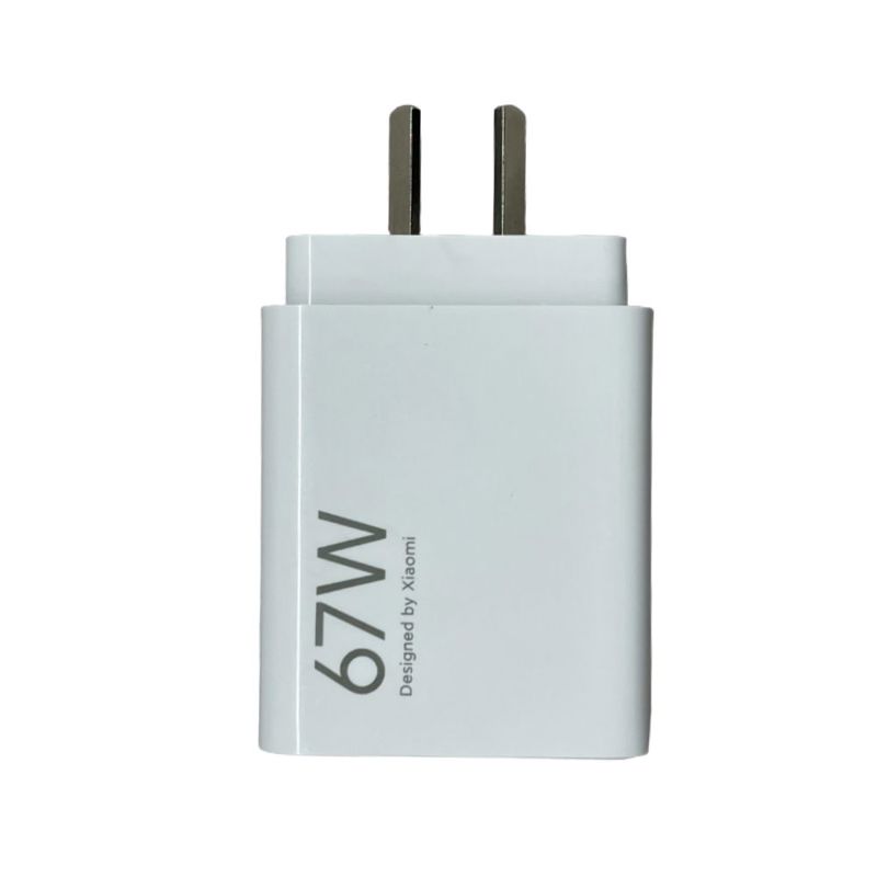 Cargador Xiaomi 67W Charger (Type-A) - XIAOMI CABLES Y CARGADORES