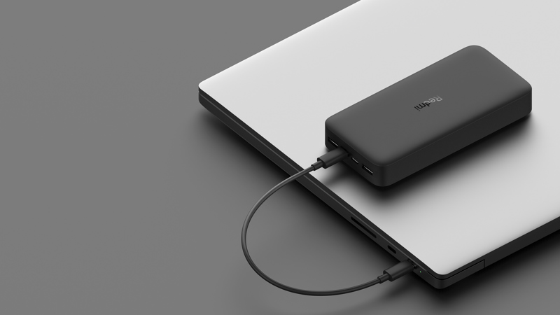 Cargador Portatil Power Bank Xiaomi Fast Charge 18W 20000mAh Negro - XIAOMI  CABLES Y CARGADORES - Megatone