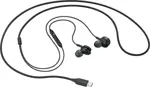 Auricular In Ear EO-IC100 - USB Tipo C, C/Micrófono, Sonido Balanceado, Negro