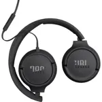 Auricular Tune 520C - Hi-Res Audio, JBL Pure Bass, Plegable, USB-C, Negro