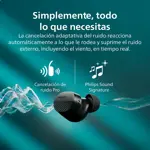 Auriculares Inalámbricos TAT5000BK/00 TWS Negro PHILIPS