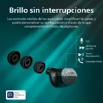 Auriculares Inalámbricos TAT5000BK/00 TWS Negro PHILIPS