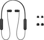 Auricular Inalámbrico WI-C100/BZUC - 25 hs Batería, Bluetooth, IPX4, Negro