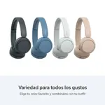 Auriculares Sony Bluetooth Inalámbricos WH-CH520 beige