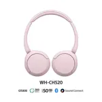 Auriculares Bluetooth Inalámbricos SONY WH-CH520 Rosa