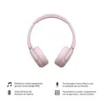 Auriculares Bluetooth Inalámbricos SONY WH-CH520 Rosa