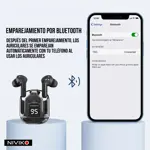 Auriculares Bluetooth Niviko Tws In Ear Buds NVK-A9800 Negro