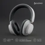 Auriculares Vincha Bluetooth Inalámbricos Suono con ANC