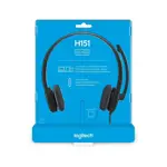 Auriculares con Microfono Logitech H151 3.5 Negro