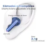 Auriculares Inalámbricos In-ear Gamer Carrello Buds 5 Pro
