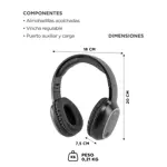 Auriculares Inalámbricos Gadnic Vincha Bluetooth 5.0