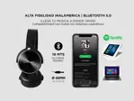 Auriculares Bluetooth Gadnic A122 Manos Libres Inalambrico Negro