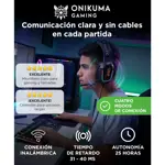 Auriculares Gamer Onikuma GT828 Cuatro Modos Conexión Luz RGB Baja Latencia