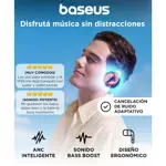 Auriculares Baseus BP1 Pro In-Ear Bass Boost Cancelación De Ruido Color Blanco