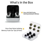 Auriculares inalámbricos para juegos con cancelación de ruido Sony WFG700NW