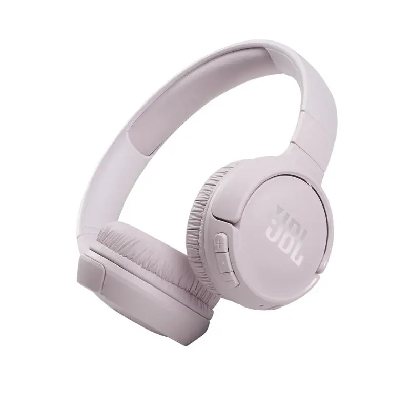 JBL Tune 510BT: Auriculares inalámbricos en la oreja con sonido Purebass Rose