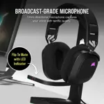 Auriculares para juegos Corsair HS80 RGB USB con Dolby Audio 7.1 Carbo