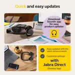 Auriculares estéreo inalámbricos Jabra Evolve2 65 Flex Bluetooth Black