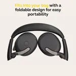 Auriculares estéreo inalámbricos Jabra Evolve2 65 Flex Bluetooth Black