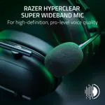Auriculares para juegos Razer BlackShark V2 HyperSpeed inalámbricos negros