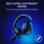 Auriculares para juegos Razer BlackShark V2 HyperSpeed inalámbricos negros