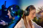 Auriculares inalámbricos Razer Barracuda Pro para juegos y dispositivos móviles negros
