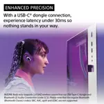 Auriculares para juegos Sony INZONE Buds Truly Wireless WF-G700N blancos