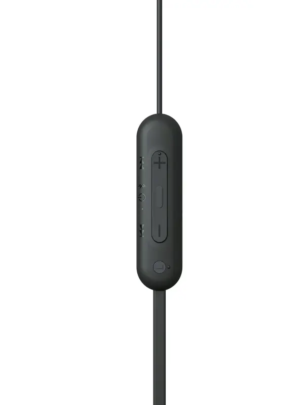 Audífonos inalámbricos Sony WI C100 intrauditivos Bluetooth negros