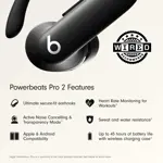Auriculares inalámbricos Bluetooth Beats Powerbeats Pro 2 - Negro