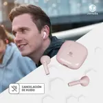 Auricular Bluetooth JD Air Free BH-25 Rosa