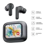 Auriculares Inalambricos Pantalla Táctil JD Sound Screen Negro