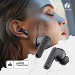 Auriculares Inalambricos Pantalla Táctil JD Sound Screen Negro