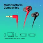 Auriculares HyperX Cloud II de 14 mm con micrófono rojo para PC y dispositivos móviles