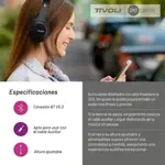 Auriculares Inalámbricos Vincha Tivoli Bluetooth - Plegable