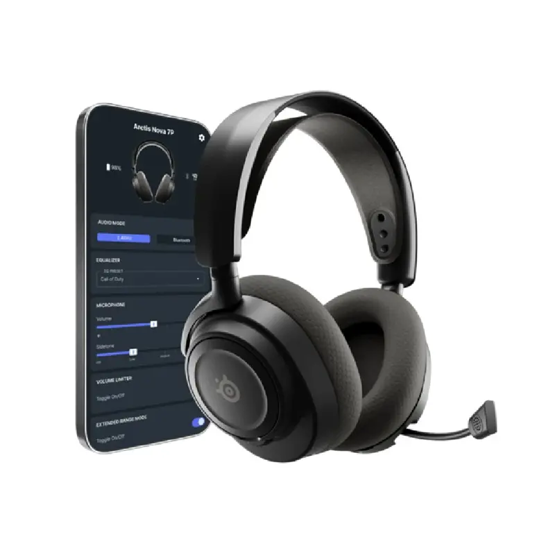 Auriculares Inalámbricos SteelSeries Arctis Nova 7P Gen 2 Negro
