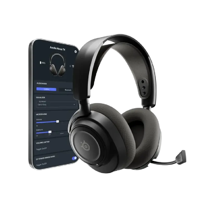 Auriculares Inalámbricos SteelSeries Arctis Nova 7X Gen 2 Negro