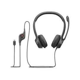 Auriculares H390 UsbC Negro Con Mi...