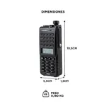 Handy Gadnic WK88 Bi-Banda 10w 128CH Hasta 12km + 2 Baterías y Manos Libres