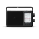 Radio FM/AM portátil Sony ICF-506 con sintonización analógica negra