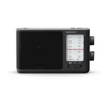 Radio FM/AM portátil Sony ICF-506 con sintonización analógica negra