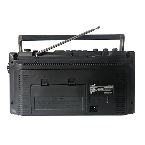 Supersonic SC 3201BT Boombox de radio de 4