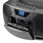 Jensen Cd-590 Grabador Cassette Cd Radio Bluetooth Mp3 1w Gris