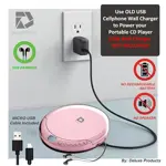 Reproductor de CD portátil con 60 segundos anti