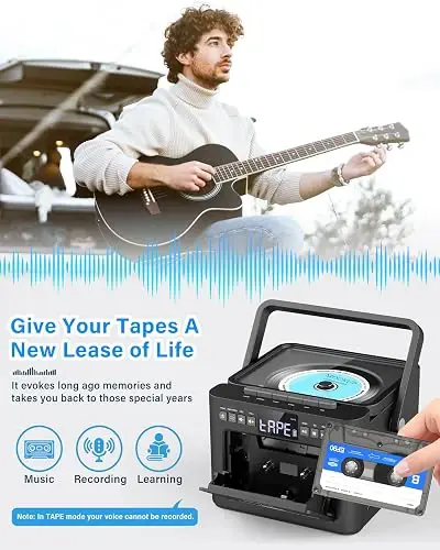 Reproductor de CD Portatil Greadio GB W16