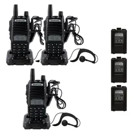 Kit X3 Radios Portátiles Handy  Uv8...