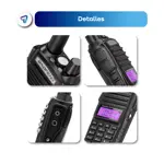 Radio Portátil Handy Baofeng UV82 Doble Banda VHF UHF