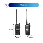 Radio Portátil Handy Baofeng UV82 Doble Banda VHF UHF