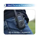 2 Radios Movil Handy Baofeng BF T17 Batería Recargable 16 Canales