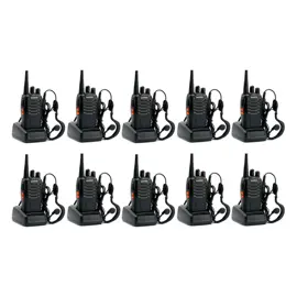 Kit X10 Radios Movil Handy  Bf888S ...